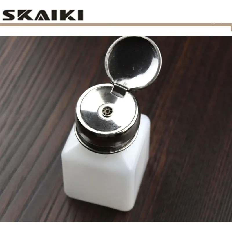 Бесплатная доставка 1 шт 100 мл пластиковый спиртовой кувшин пресс тип для