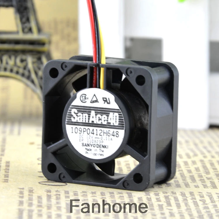 Вентилятор охлаждения MOLEX для SANYO 109P0412H648 4020 12В 0.11A San Ace 40|Кулеры и системы