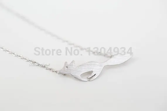 Jisensp женское колье из лисы модное ожерелье с милыми животными для бега