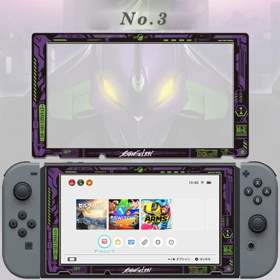 7 Для nintendo Switch NS консоль Экран протектор Закаленное Стекло игра детская футболка с принтом "Let's Go Пикачу Иви красочный ультра Protetor с пленочным покрытием - Цвет: 7