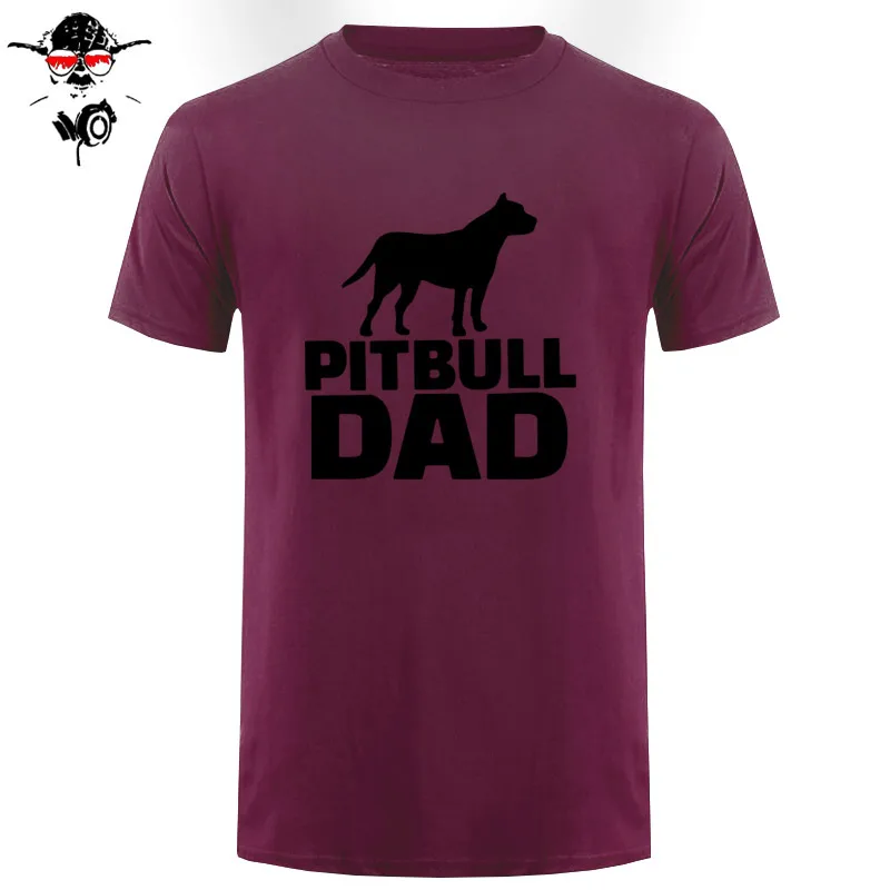 Концертные футболки Pitbull, папа, собака, мужские футболки с коротким рукавом, одежда с принтом, Мужская хлопковая футболка с круглым вырезом, серая мужская футболка - Цвет: 26
