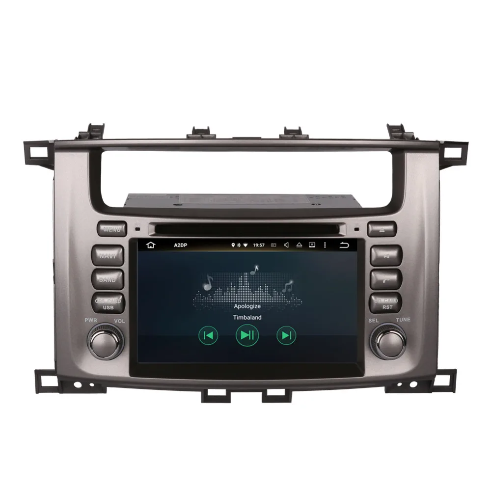 Android 7 1/8 0 Octa Core 4 Гб RAM автомобильное радио стерео головное устройство для Toyota Land