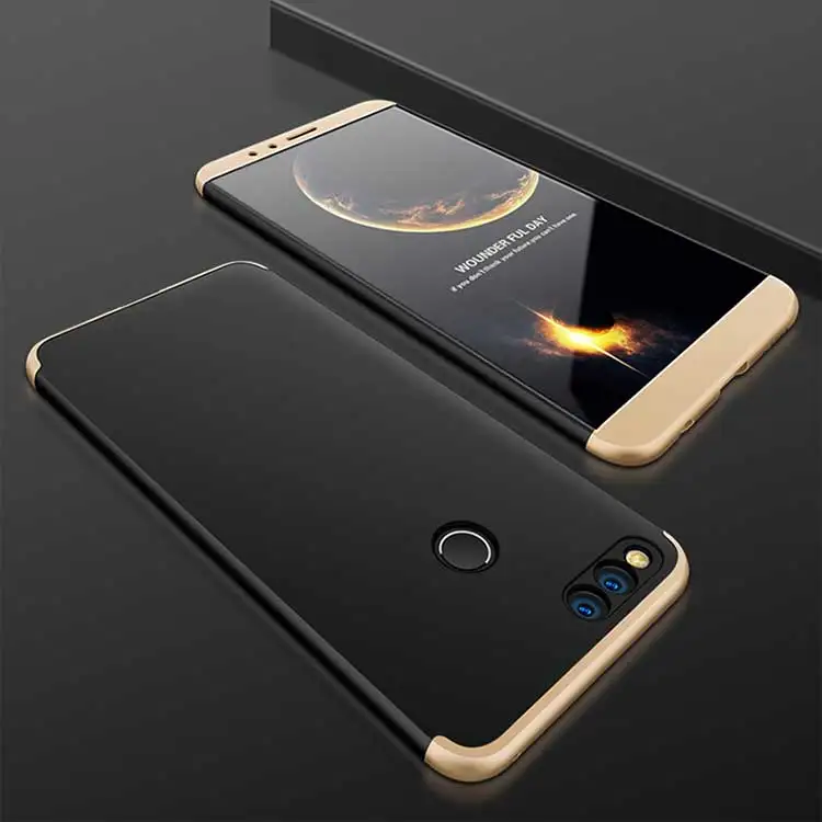 Huawei Honor 7X чехол Honor7X 360 градусов защищены всего тела противоударный чехол для телефона для huawei Honor 7X BND L21 L22 L24 крышка - Цвет: 4