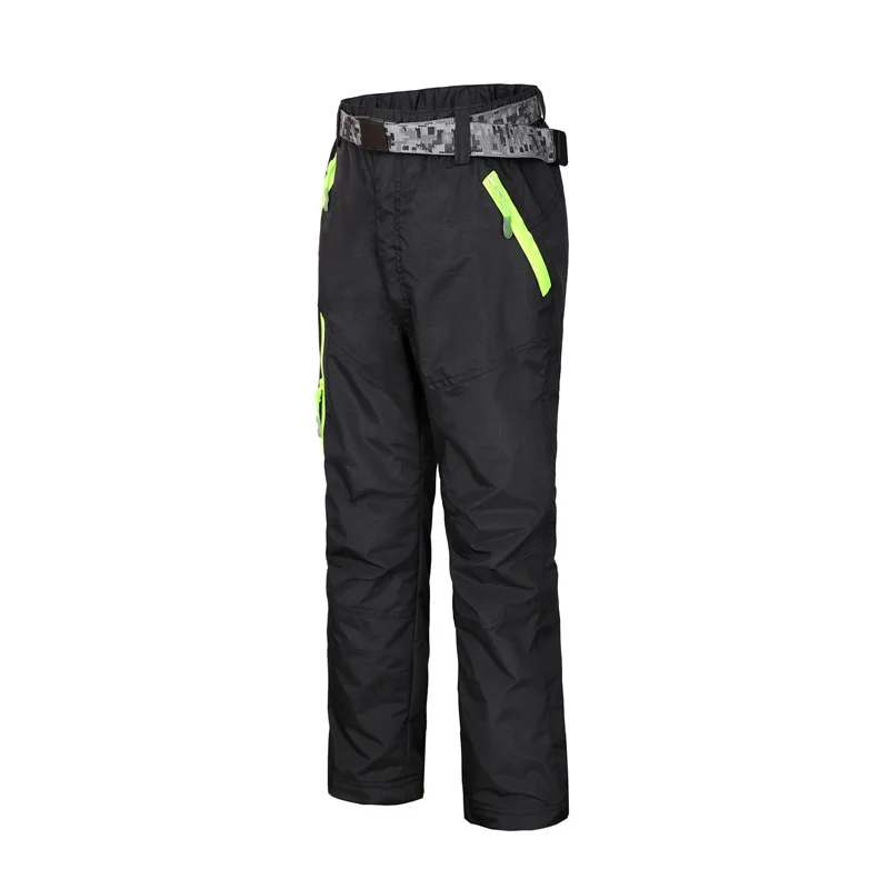 Детские водонепроницаемые ветрозащитные брюки IEMUH зимние штаны для катания на