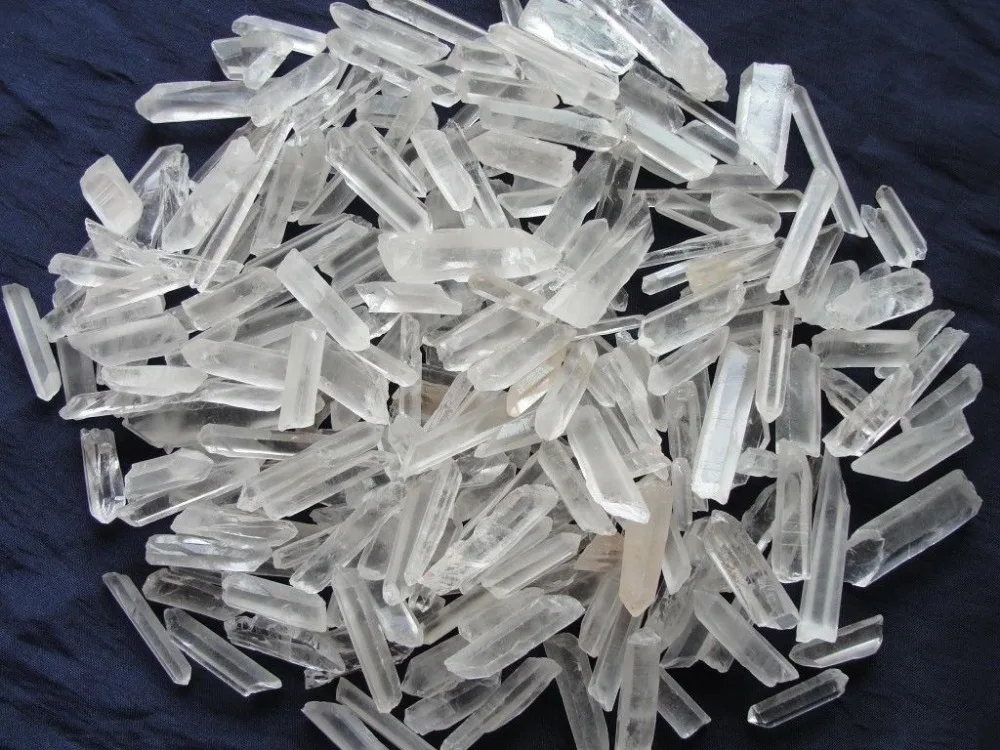 30-40 мм партия натуральных кварцевых кристаллов остроконечные и 150 г A2 | Дом сад