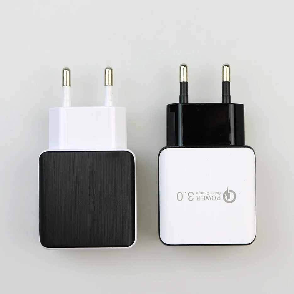 Быстрое зарядное устройство Charge3.0 EU/US 5V3A 9V2A 12V1.6A Быстрая зарядка для мобильных