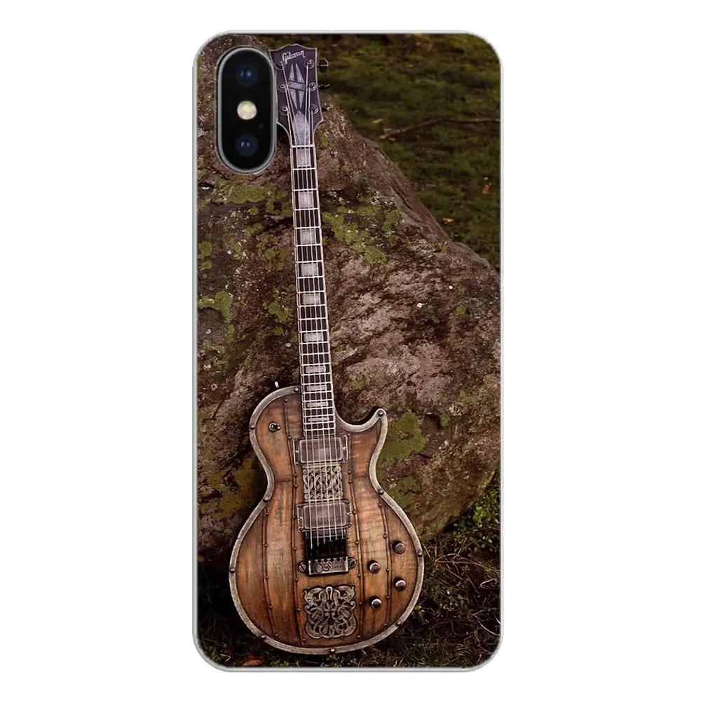 Musical instruments Gibson Guitar Music Acoustic For LG G7 Q6 Q7 Q8 Q9 V30 X Power 2 3 OnePlus 3T 5T 6T Silicone Phone Cover |