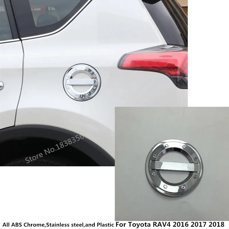 Верхняя часть для Toyota RAV4 2016 2017 2018 крышка бака газа/топлива/Масла Стикер Стайлинг