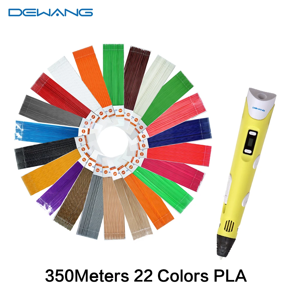 Профессиональная ручка для 3d печати DEWANG 200 м нить из пла/АБС пластика рисования