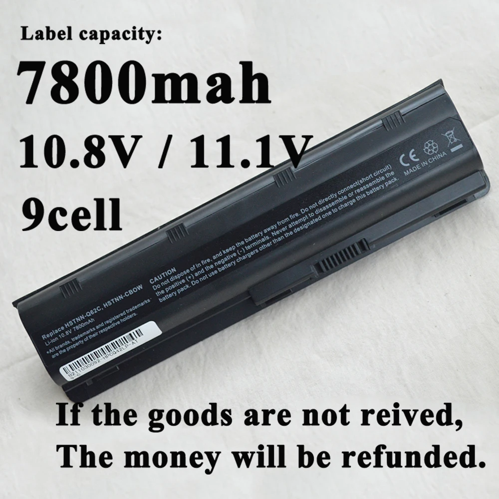Новый аккумулятор для ноутбука HP Pavilion g4 g6 g7 CQ32 CQ42 CQ72 DM4 HSTNN-CBOX HSTNN-Q60C MU06 MU09 G32 G42 G62 |