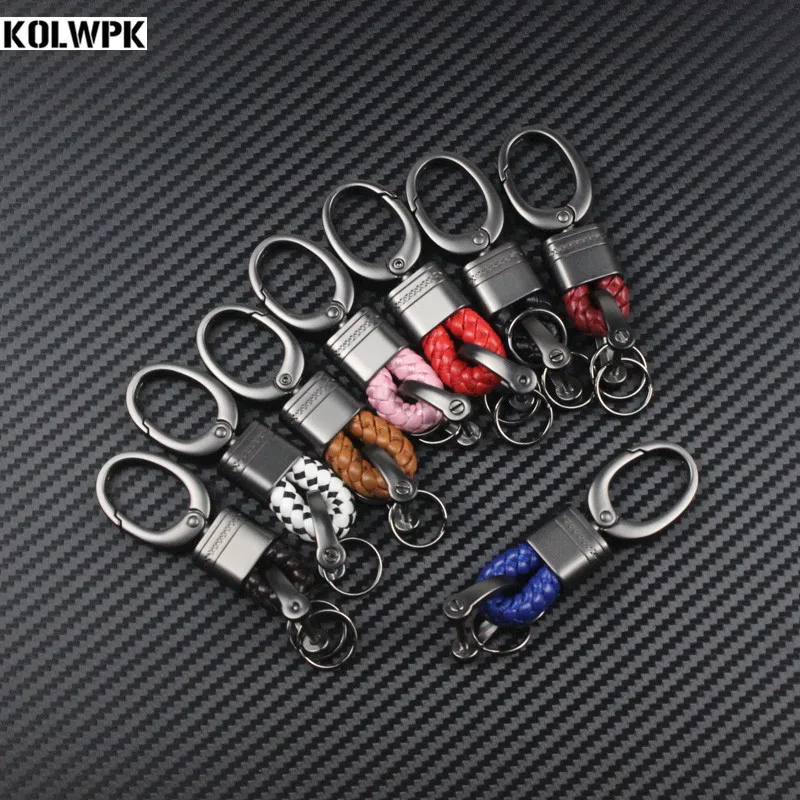 Металлический брелок из искусственной кожи для Land Rover LR2 LR3 LR4 Freelander Discovery Evoque Range