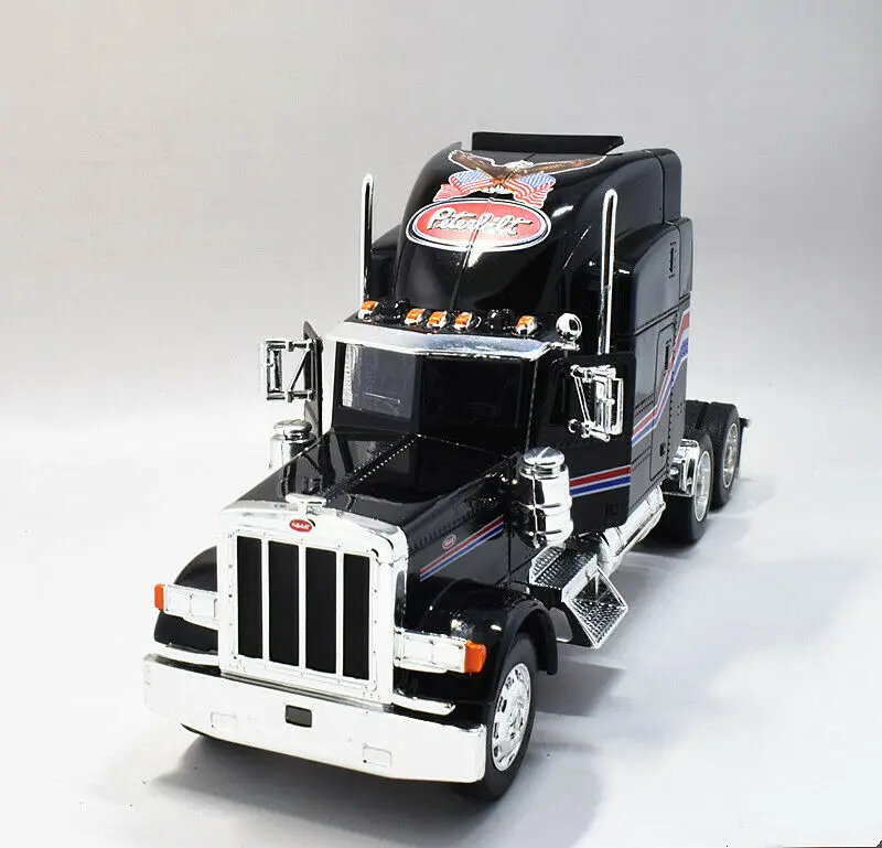 Welly 1:32 Peterbilt 379 полу трактор литья под давлением металлическая модель черный синий белый красный без коробки