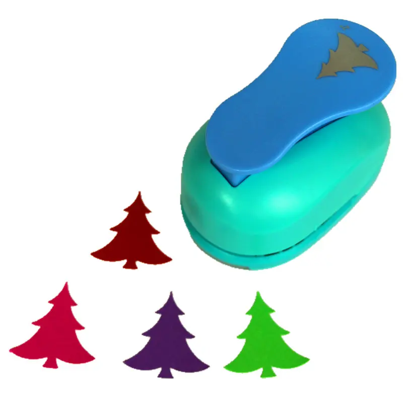 Christmas tree punch Большой 2 ''5 см круг furador бумажный дырокол для скрапбукинга Пробойники ремесло perfurador diy для перфорации бумаги круг cutter3178B - Цвет: Christmas tree punch