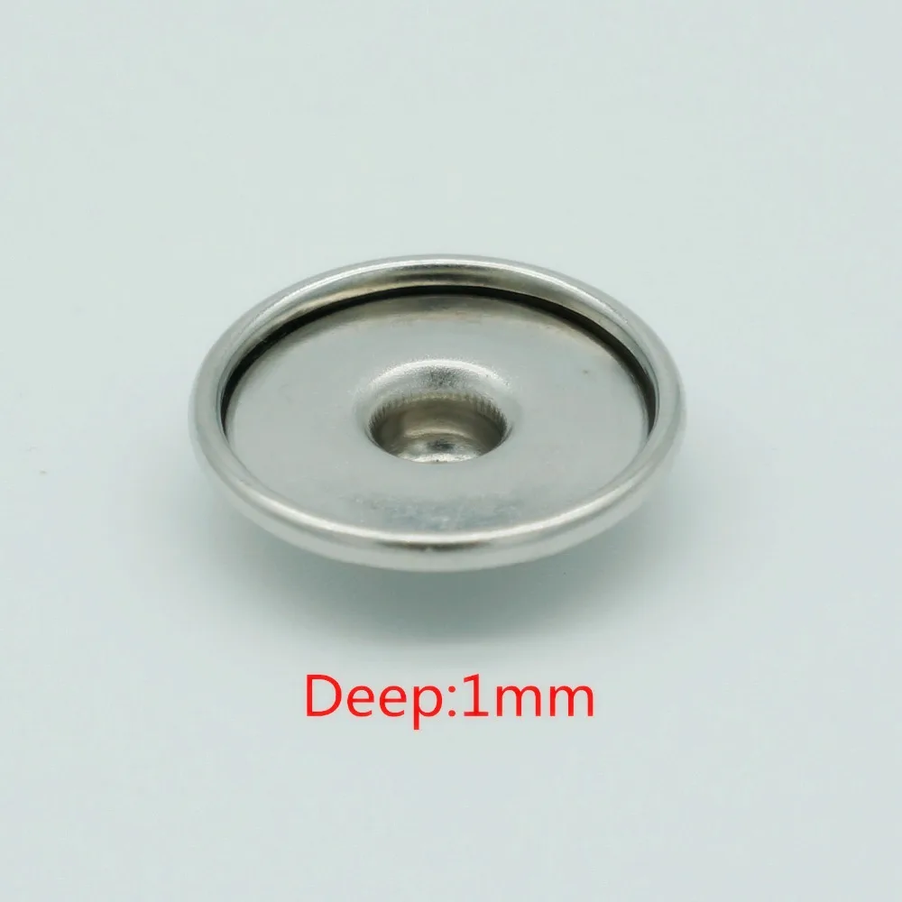 Горячая Распродажа 50 шт. кнопки 18 мм для печати или стразы 16 стеклянный кабошон