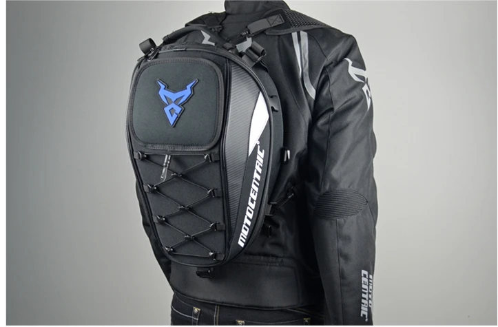 Мотоциклетная сумка для шлема на заднем сиденье рыцарская хвоста рюкзак