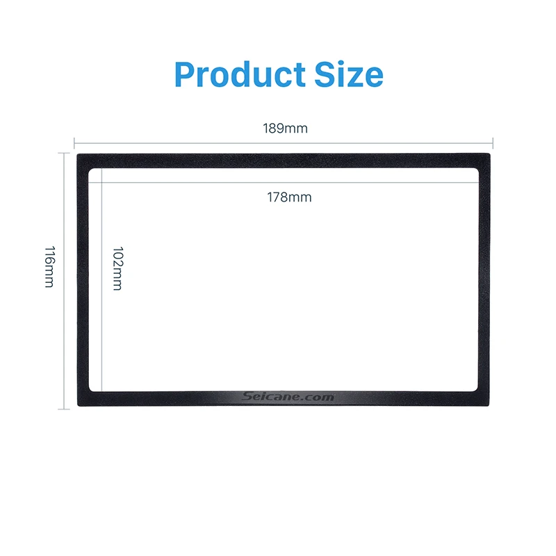 Автомагнитола Seicane 2 Din автомобильная облицовка DVD GPS стереоплеер декоративная