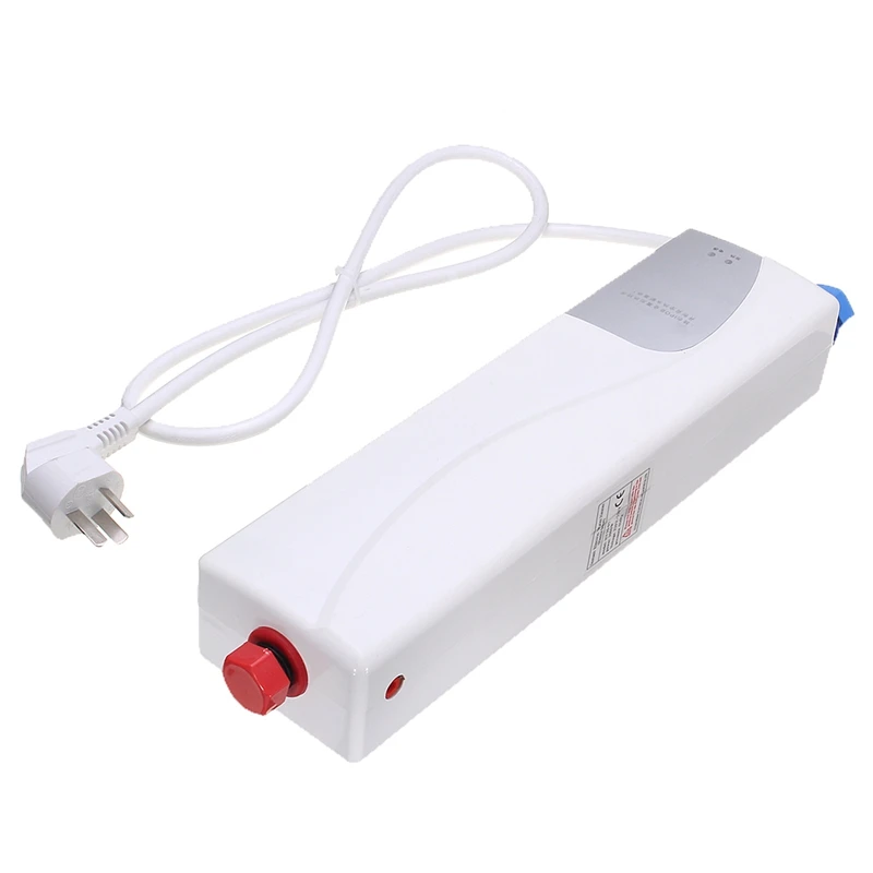 

3000w 220v Instant Electric Mini Tankless Water Heater Hot Instantaneous Water Heater System for Kitchen Bathroom