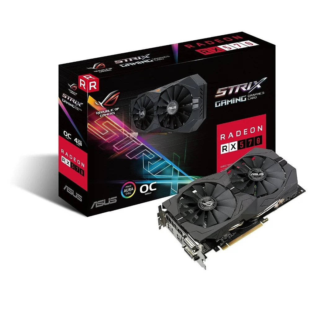 95 мм T129215SM 4Pin 12V Графика карта вентилятор для ASUS STRIX GTX 1050 1050Ti 1070Ti 1080Ti RX 470 570 580 RX470 RX570 RX580 кулер