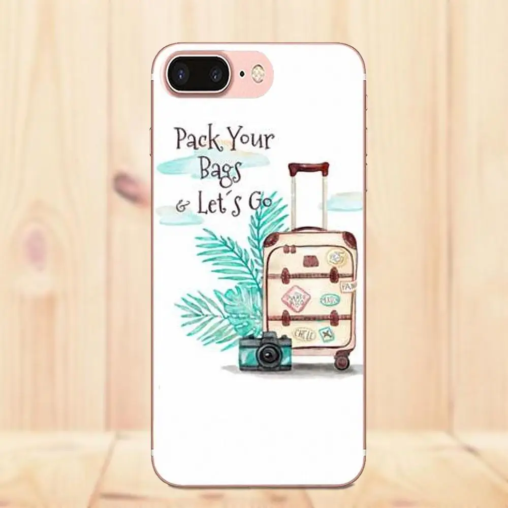 Diy рисунок ТПУ карта мира путешествия просто Go планы для Huawei G8 Honor 5C 5X 6 6X 7 8 9 Y5II Mate P7
