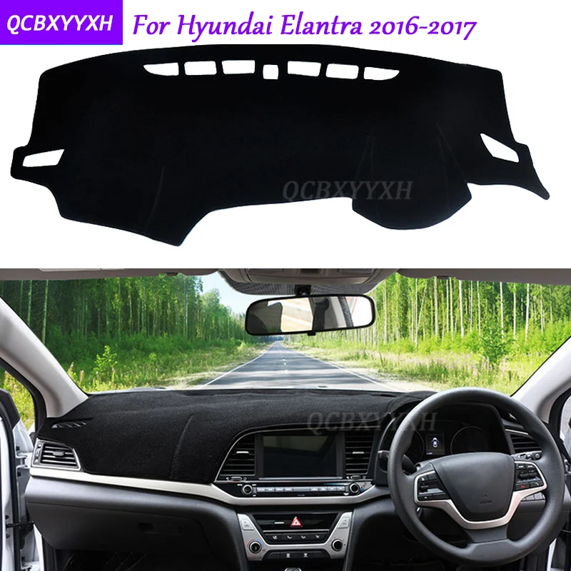 Для hyundai Elantra- коврик на приборную панель защитный интерьер Photophobism коврик тент подушка для автомобиля Стайлинг авто аксессуары