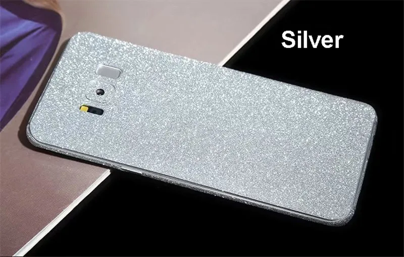 Блестящий чехол для телефона samsung Galaxy S9 Plus, защитная пленка, блестящая наклейка s для Galaxy S9 S9 Plus