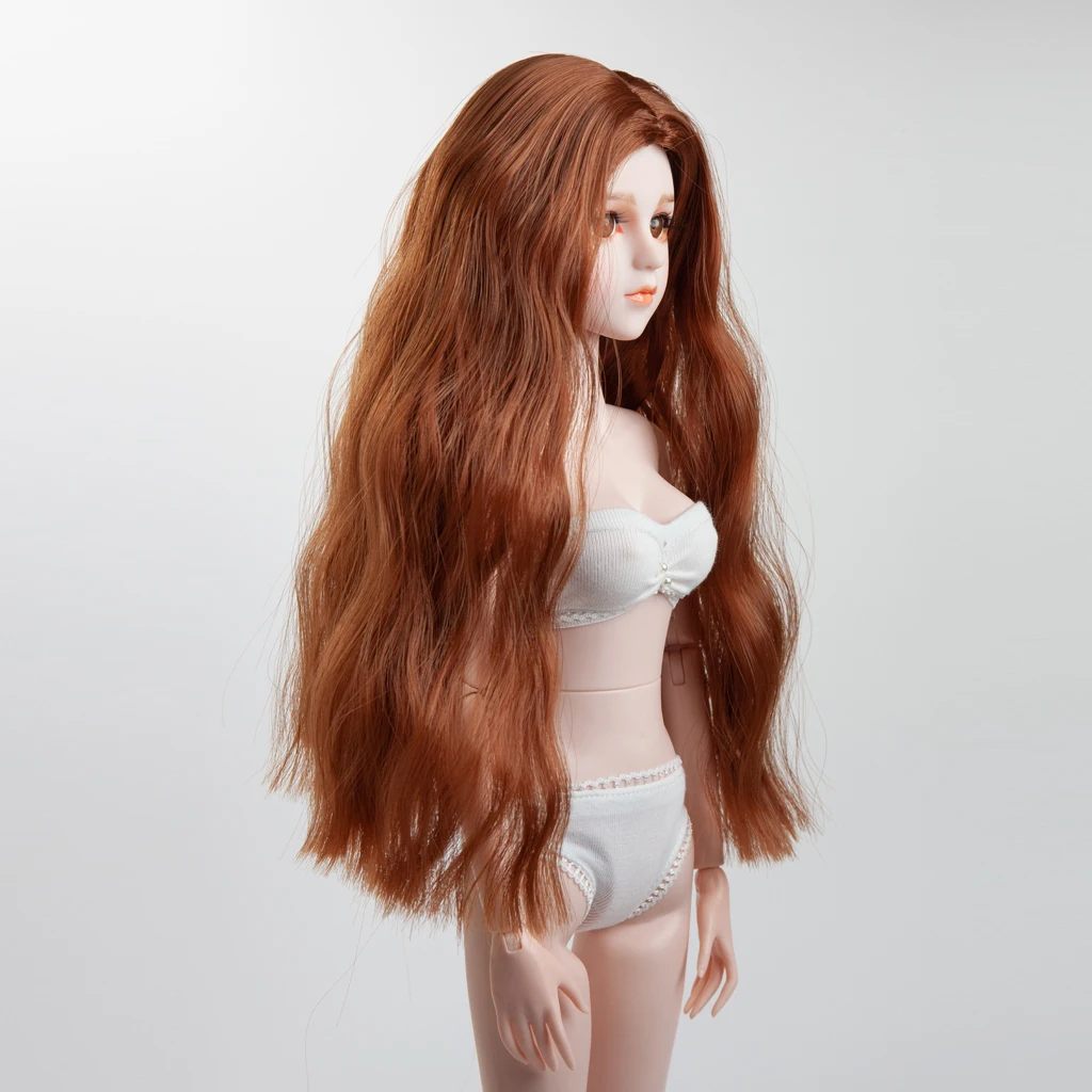 1/4 кукольные волосы парик центр распутывания аксессуары для волос BJD куклы DIY не