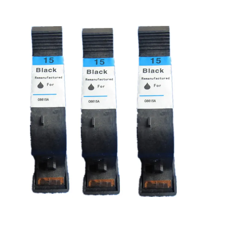 Восстановленные картриджи для HP1578 15XL 78XL HP15 HP78 HP15XL HP78XL 6578D факс 1230 кгс 720 750 950 Цвет копир 180 190 - Цвет: 3BK