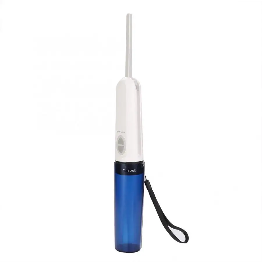 Portable Silicone Bidet Handheld Travel Electric Woman Bidet Sprayer new - Цвет: Синий