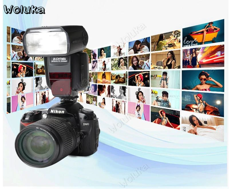 Внешняя вспышка для камеры универсальная C 700d/60d/70d N D7100 DSLR CD50 T10|Фотовспышки| |