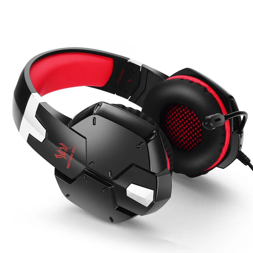 Игровые наушники KOTION EACH G1200 стереогарнитура 3 5 мм с басами и микрофоном для ПК