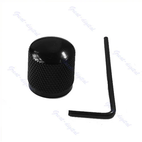 

Hot Sell Black Metal Dome Tone Guitar Bass Control Knob For Tele