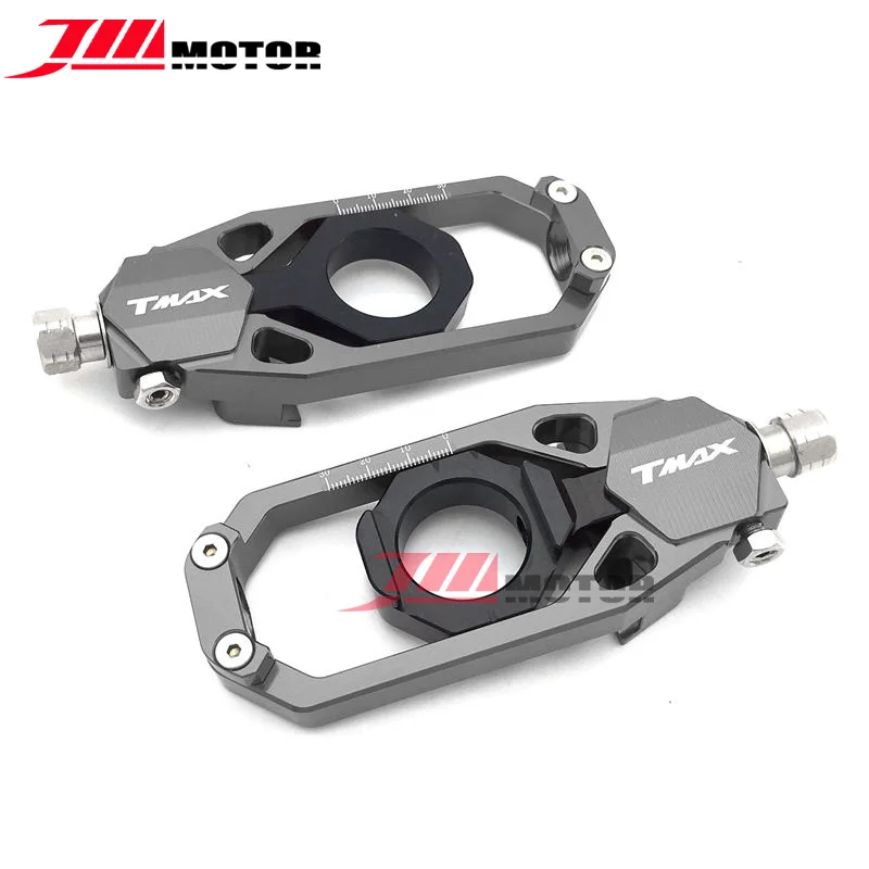 

Titanium Color New Style Motorcycle CNC Rear Axle Spindle Chain Adjuster Blocks For YAMAHA TMAX530 T-MAX530 2012-2016