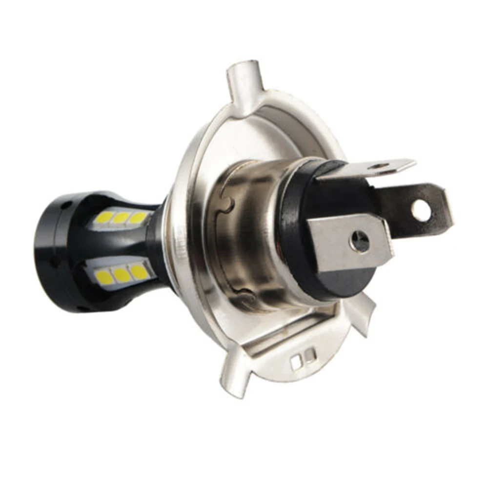 2 x светодиодные фары для мотоцикла H4 3030 18 LED Противотуманные Hi-Lo головной свет