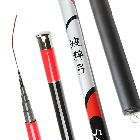 Удочка из углеродного волокна телескопическая удочка сверхлегкая для спиннинга