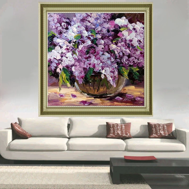 Искусство и ремесла алмазная живопись вышивка крестиком Алмазная цветок 3D