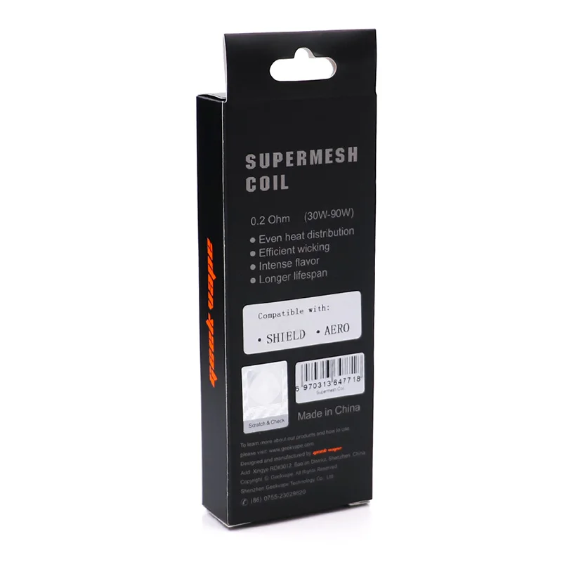 5 шт. оригинальные катушки GeekVape IM1 IM4 super mesh 0 4/0 15/0 2 Ом Сопротивление спирали для