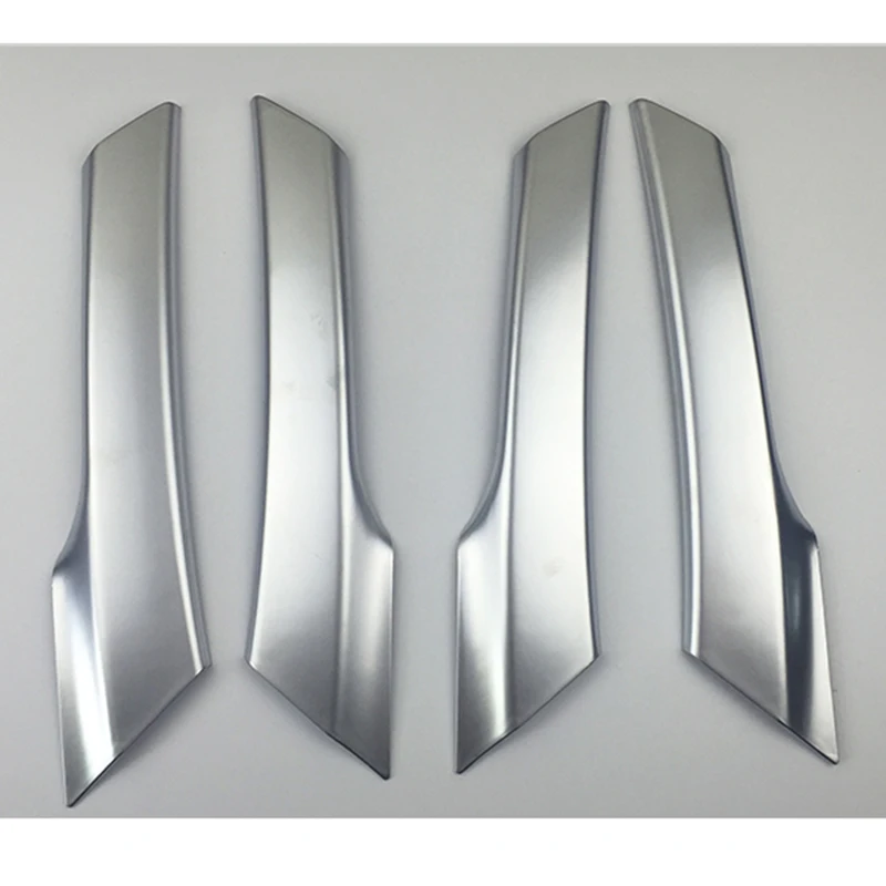 4 шт./компл. подходит для Tiguan 2012 2013 2014 2015 2016 ABS Chrome матовая отделка внутренняя