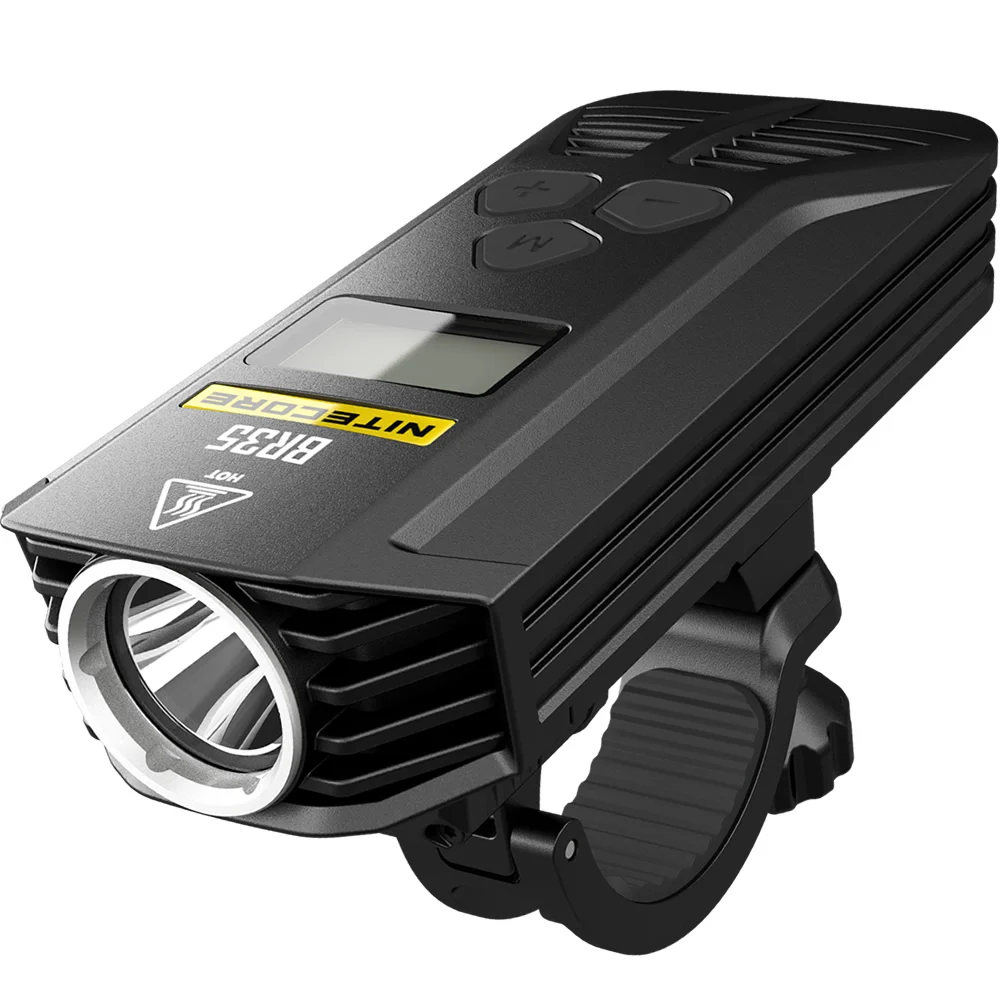 Велосипедный светильник NITECORE BR35 перезаряжаемый с двойным дистанционным лучом 2x