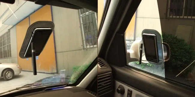 Автомобильные аксессуары для интерьера для мобильного телефона mp3mp4 коврик gps Противоскользящий автомобильный Липкий Противоскользящий Коврик отлично работает, автомобильные коврики