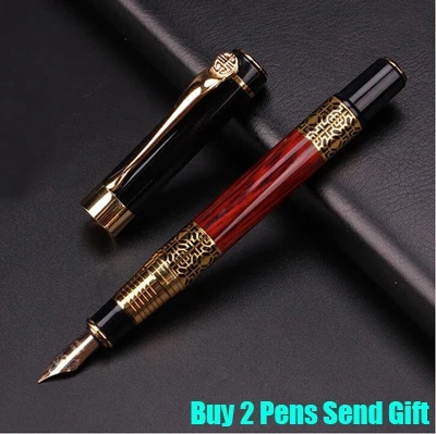 Fountain Pen No Box Duke D2 перьевая ручка офисная, деловая Исполнительный роскошные подарочные ручки может гравировать купить 2 ручки отправить подарок - Цвет: Fountain Pen No Box