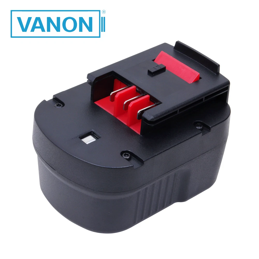 Аккумулятор VANON для Black & Decker HPB12 12 В 3600 мАч сменные никель металлогидридные