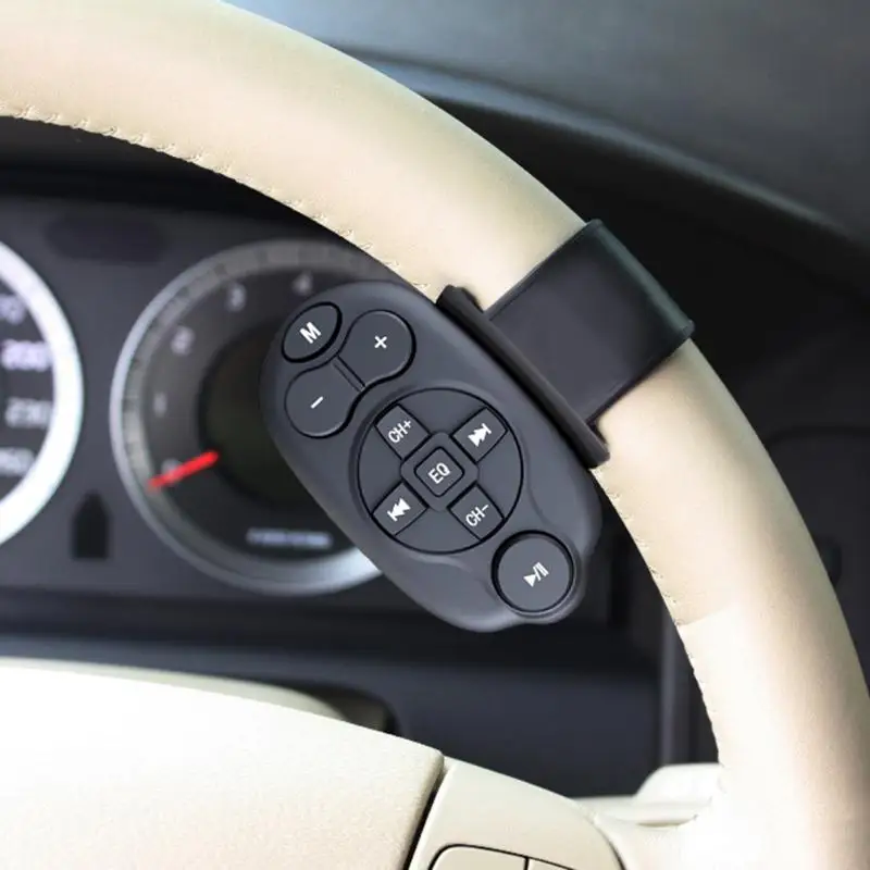 Universal Steering Wheel Remote Control for Car Media CD DVD MP3 - IR Wireless, Hands-free image 3