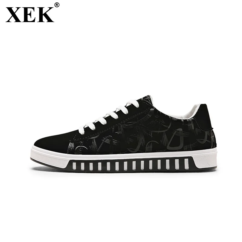 XEK 2018 Summer New Arrival Fashion Men Canvas Shoes Men's Casual Man Trend Wild Low Tide Spring Flats JH182 | Обувь
