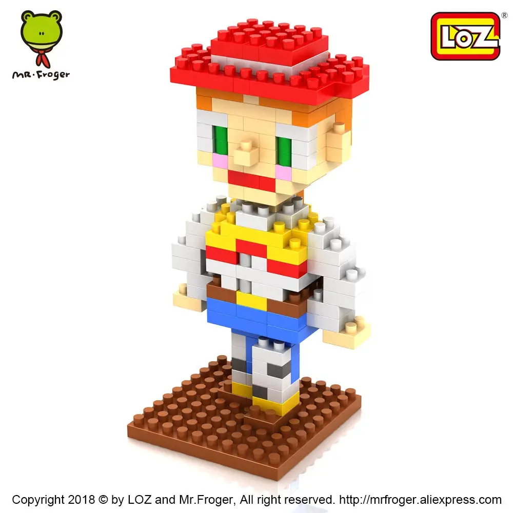 LOZ блоки Мини Строительные кирпичи Brinquedos Juguetes DIY игрушки для детей инопланетянин