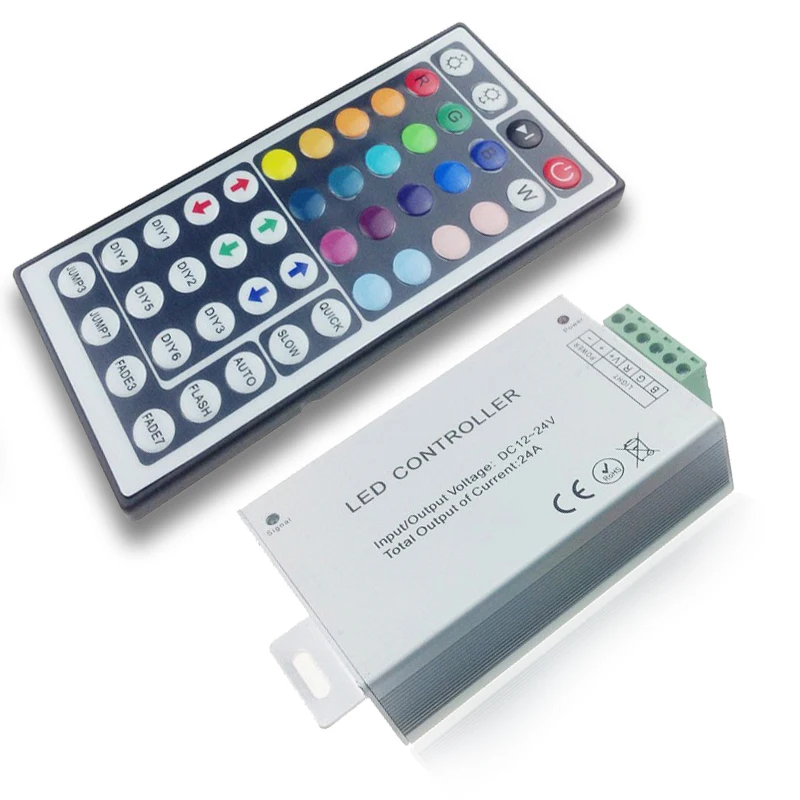 Пульт дистанционного управления RGB 44 клавиши для 5050 3528 SMD светодиодная Светильник
