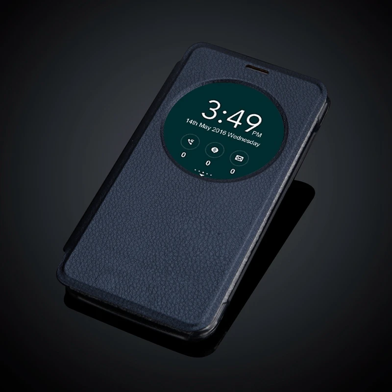 Новое поступление 2016 г. кожаный чехол-книжка для ASUS zenfone 2 laser ze500kl 5 0 | Мобильные