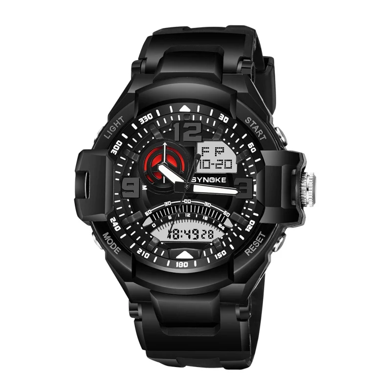 Спортивные часы мужские цифровые светодиодные военные Модные Повседневные