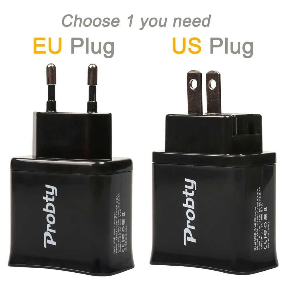 Probty Li-50B Li 50B LCD Battery Charger + 2 Port USB Plug For Olympus 1020 1010 1030Z14 SZ16 D755 SZ30 SZ20 XZ-1 | Электроника