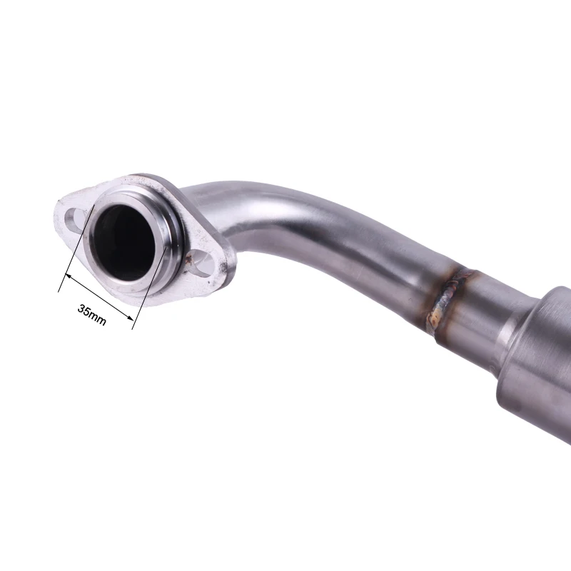 Для YAMAHA NMAX 155 NMAX155 NMAX 125 NMAX125- мотоциклетные выхлопные слипоны полная система Модифицированная Передняя средняя Соединительная труба