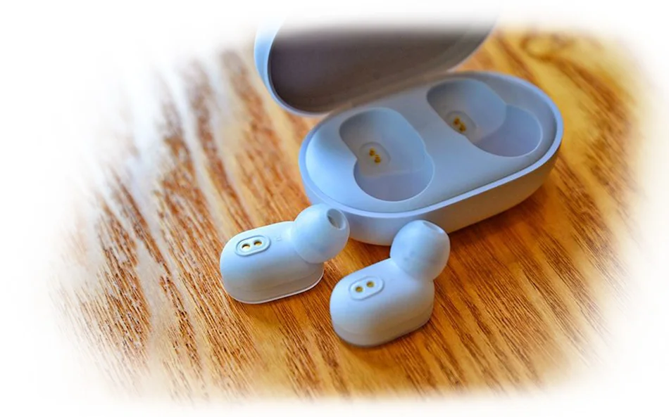 Xiaomi AirDots Youth Bluetooth гарнитура TWS True беспроводной стерео милый мини 4,2g светильник Наушники управление зарядным устройством